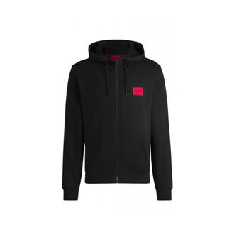 HUGO BOSS Hombre, Sudaderas, Negro, Talla: XL