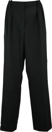 Tommy Hilfiger Broeken, Dames, Zwart, M, Polyester, Classico Broeken