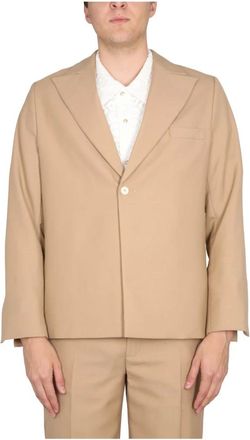S&eacute;fr Hombre, Chaquetas, Beige, Talla: L