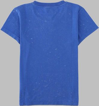 Ganni Graphic Print T-Shirt - Blue