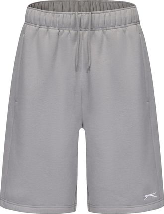 Slazenger Mens Fleece Shorts Light Grey XXL