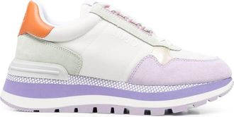 Liu Jo Amazing colour-block sneakers - women - Suede - 36 - Neutrals