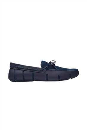 Swims Mens Braided Lace Loafers In Navy