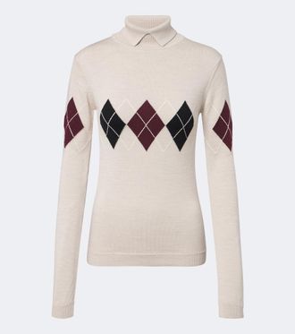 MUGLER Abito corto Charles in velluto con volant