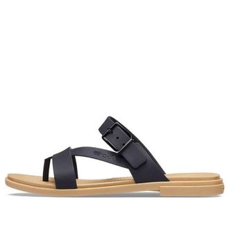 Crocs (WMNS) Crocs Minimalistic Cozy Sports Slippers Black Brown 206108-00W