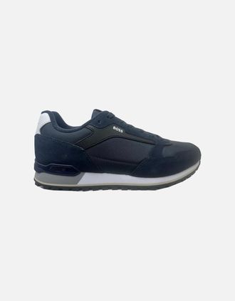 HUGO BOSS Mens Hugo Boss Mens Dark Blue Parkour runn Trainers - Navy - Size: 10