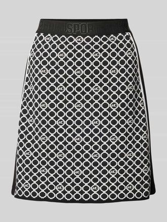 Marc Cain Minirock mit elastischem Bund in Black, Gr&ouml;&szlig;e 34