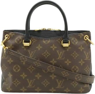Louis Vuitton Pre-owned Vintage Handtas - Dames - Vintage Handtas - Bruin - ONE Size - Leer - Vintage