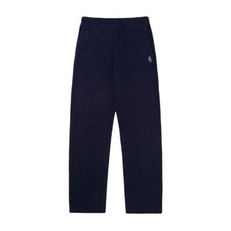 Sporty & Rich Sweatpants, female, Blue, Size: M SRC Cashmere Trousers