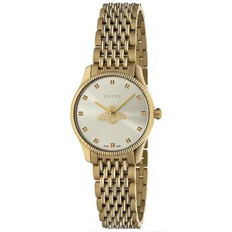 Gucci Ya 1265021 Horloge - Dames - Horloges - Geel - ONE Size - Accessoires