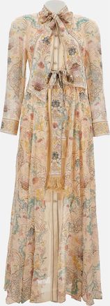 Zimmermann Abito Camicia Con Fiocco