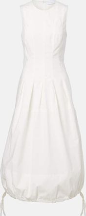 Proenza Schouler White Label - Abito midi Marley in popeline di cotone