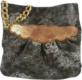 Louis Vuitton Pre-owned Shoulder Bags, female, Brown, Size: ONE SIZE Pre-owned Vintage Monogram Shoulder Tote