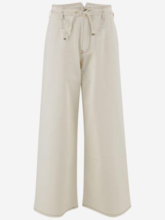 Etro White Wide-leg Jeans