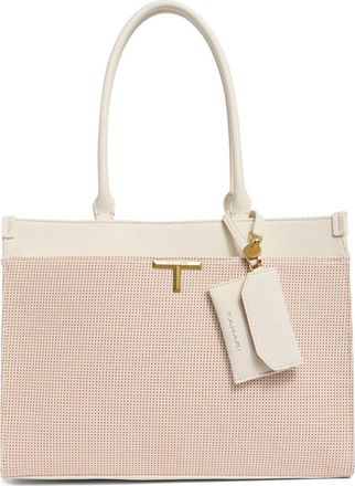 T Tahari Delano Tote Bag in Eggshell at Nordstrom Rack