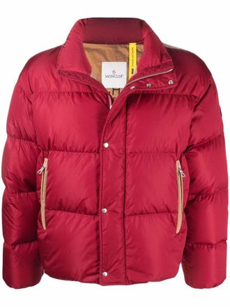 Palm Angels x 8 Moncler Panamint jacket - unisex - Cotton/Feather Down/Polyamide/Polyester/Polyester - 50 - Red