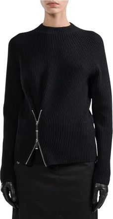 Barbara Bui Pull H25 Ronde hals - Dames - Ronde hals truien - Zwart - L - Truien & Vesten