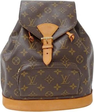Louis Vuitton Pre-owned Vintage Monogram Rugzak - Dames - Vintage Rugzakken - Bruin - ONE Size - Vintage
