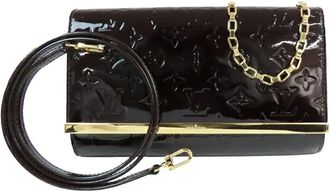 Louis Vuitton Borsa a tracolla Ana in pelle Vernis con monogramma 2014 - Viola