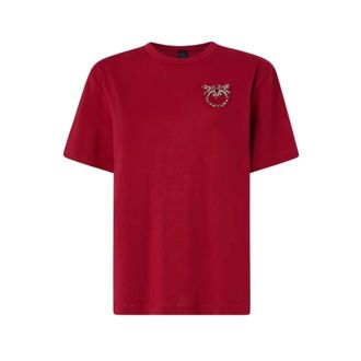 Pinko Strepitoso T-shirt - - Tops - Donna - Rosso - S
