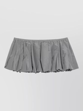 Miu Miu mid length skirt pleated design