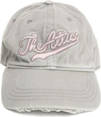 The Attico Dames, Accessoires, Grijs, Maat: S/M Zijde