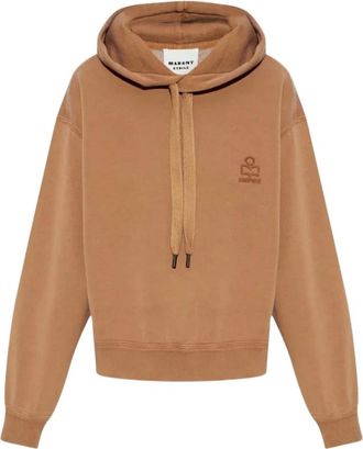 Isabel Marant Hoodies & sweatvesten, Dames, Beige, XS, Katoen, Salmy Sweat Shirt