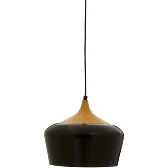 Premier Housewares Black Finish Pendant Light Modern Elegant Ceiling Light Chandelier 30 x 30 x 120