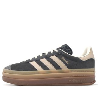 adidas (WMNS) adidas Gazelle Bold Grey Magic Beige Gum IE0428