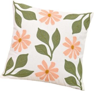 OEM Funda De Almohada Floral Bordada, Para Decoraci&oacute;n De Rosas