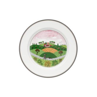 Villeroy & Boch Design Naif Salad Plate: Hunter & Dog
