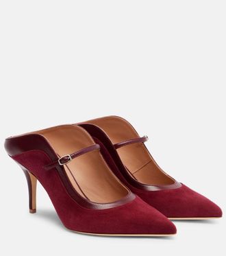 Malone Souliers Delphi 70 suede mules