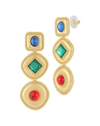 Sphera Milano Gold-Plated Cz Earrings