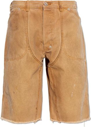 Gallery Dept. Denim Shorts met Vintage Effect - Heren - Denim shorts - Bruin - W30 - Denim - Korte Broeken