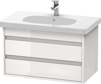 Duravit Ketho Neceser De Pared 6647, 2 Cajones, 800mm, Para - Duravit