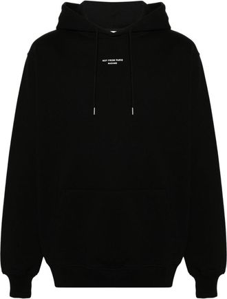 Dr&ocirc;le de Monsieur Black Slogan Classique Le Hoodie