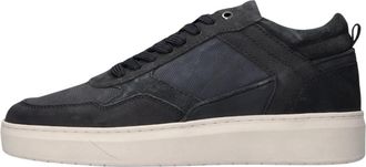 Stefano Lauran Enzo-65 Sneakers - Heren - Sneakers - Blauw - 42 EU - Leer - Schoenen