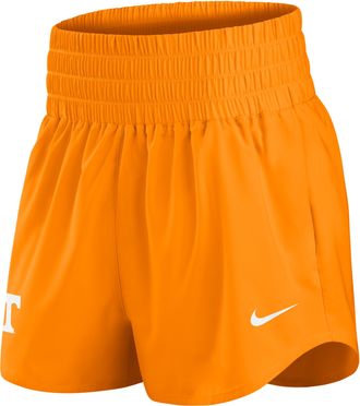 Nike Tennessee Primary Logo One Nike Womens Dri-FIT College Shorts in Orange | 02OW87FUTN-KBF