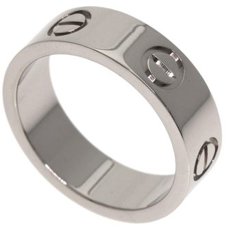 Cartier White Gold White Gold (18K) Band Ring (Pre-Owned)
