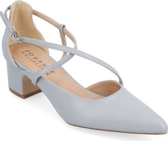 Journee Collection Galvinn Pump in Blue at Nordstrom Rack, Size 6.5