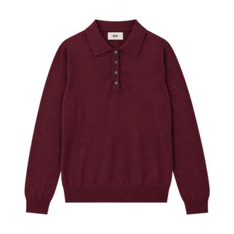SOLOTRE Polo - Dames - Tops - Rood - Maat: S