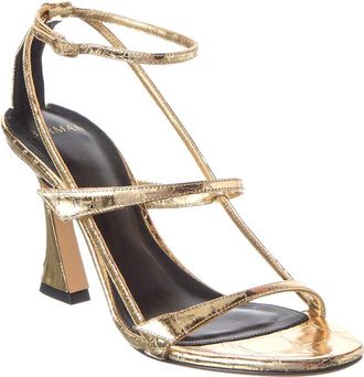 Alexandre Birman Tita Cage 85 Leather Sandal