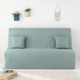 La Redoute Interieurs Gewatteerde hoes voor clic-clac, Zig Zag Scenario