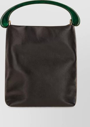 Dries Van Noten leather shoulder bag