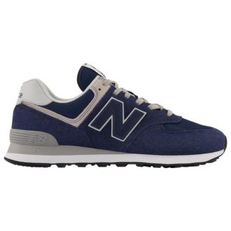 New Balance Mens 574 - Running Shoes Navy/White Size 10.0