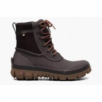 Bogs Mens Arcata Urban Waterproof Soft Toe Boots In Dark Brown