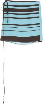 Sir. Rioja Wrap Mini Skirt