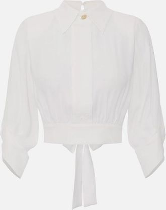 Elisabetta Franchi Georgette Shirt