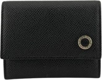 Bulgari Pre-owned Wallets, male, Black, Size: ONE SIZE Pre-owned Coin Purse