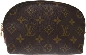 Louis Vuitton Pre-owned Bags, female, Brown, Size: ONE SIZE Pre-owned Canvas Pouch